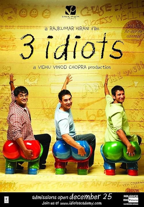 3 Idiots film posteri