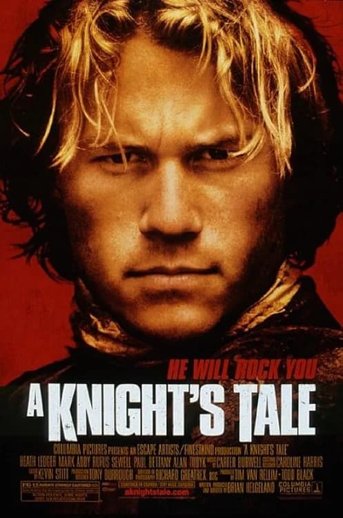 A Knight's Tale film posteri