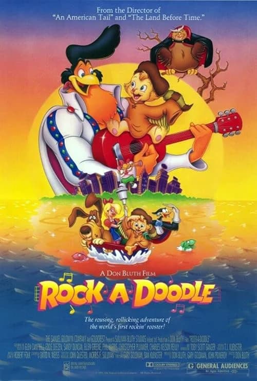 Rock-A-Doodle film posteri