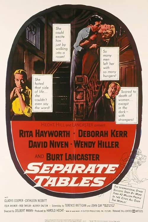 Separate Tables film posteri