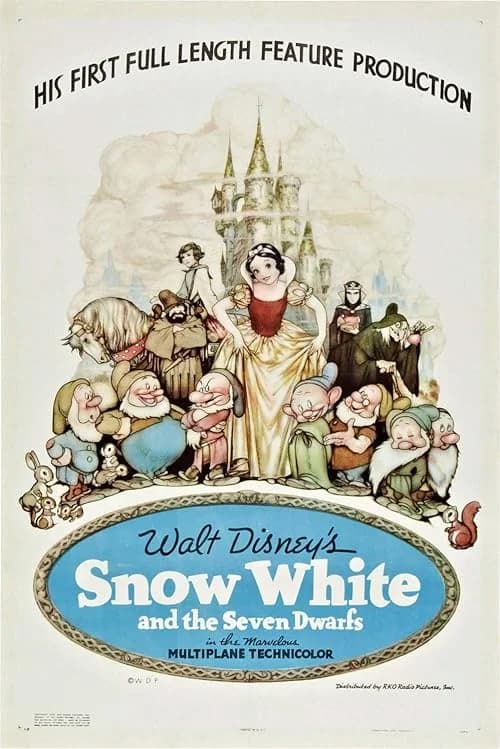 Snow White and the Seven Dwarfs film posteri